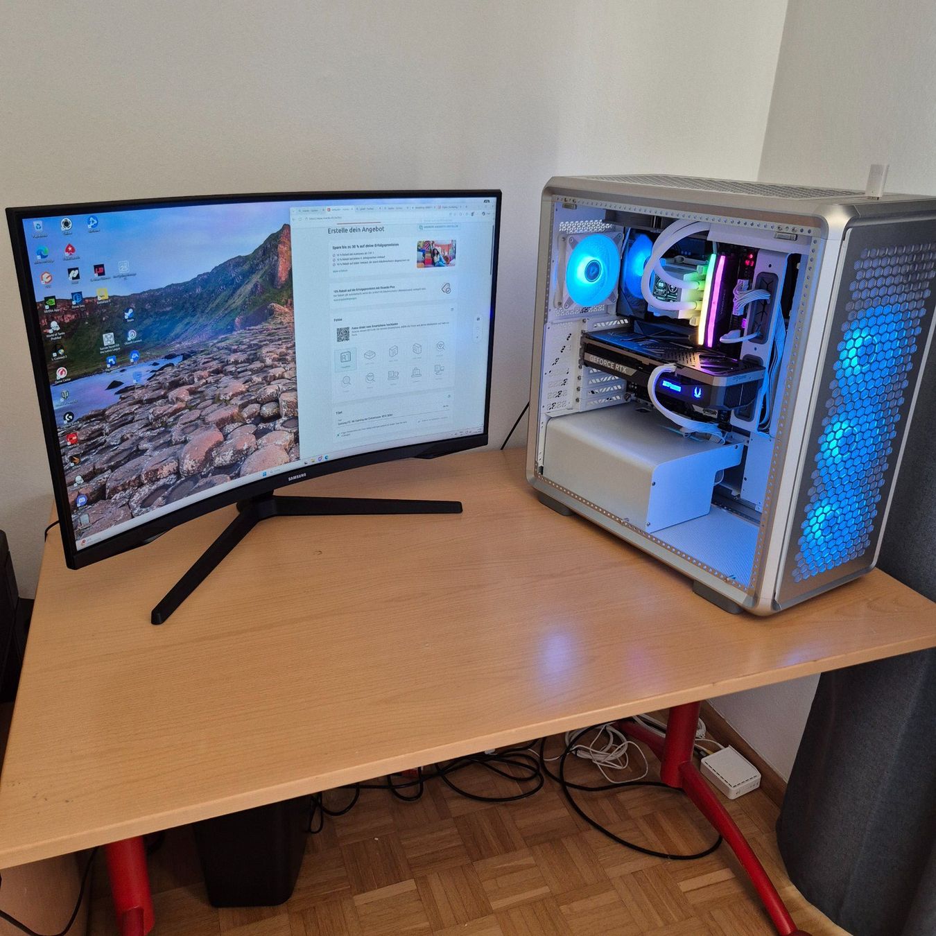 Amd PC: Gaming PC  4K Gaming der Extraklasse  RTX 5080 – Usato da Binningen venduto da Flightmarshal 5