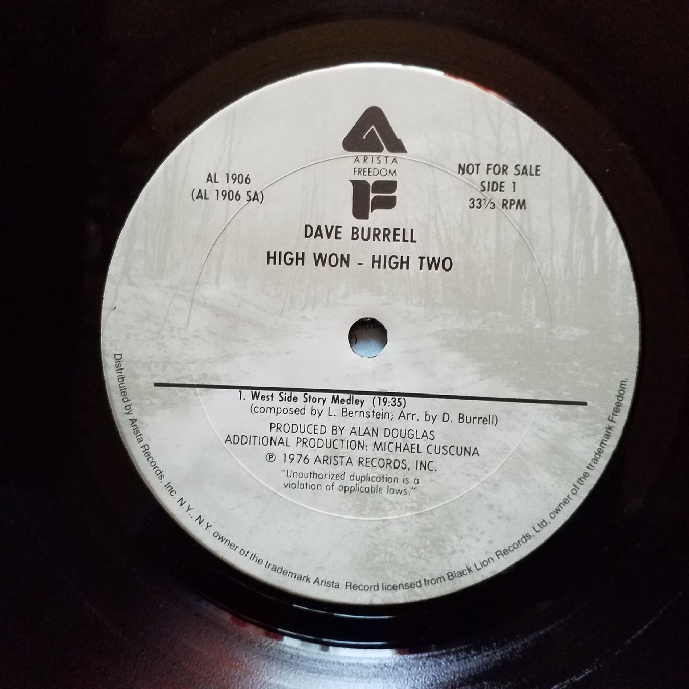 Schallplatten: DAVE BURRELL,  high won .......... (2LPS) 1st 1976 US  +++++ – Gebraucht aus Yverdon-les-Bains von Jacotreut 4
