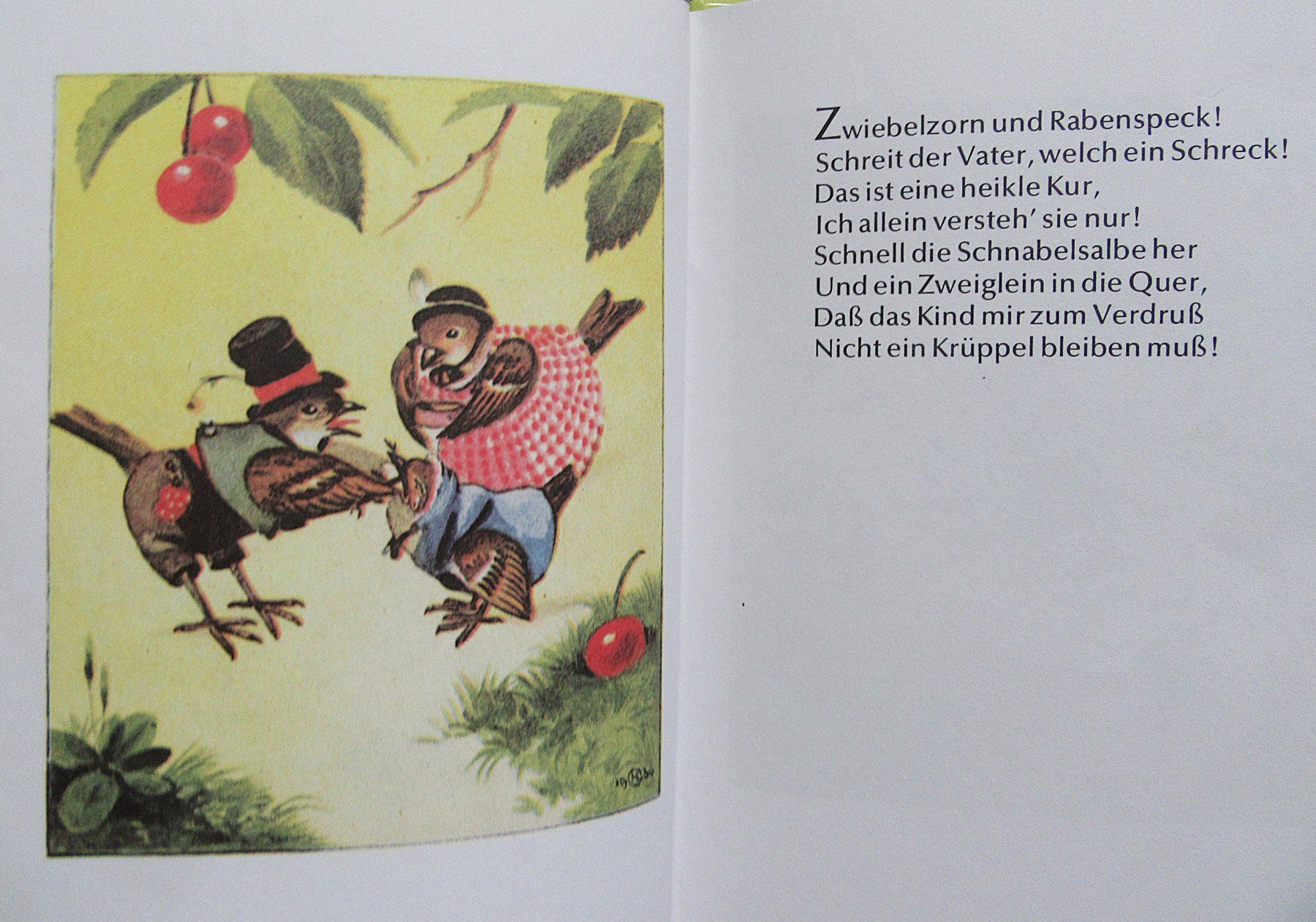 Bücher: Die Spatzenfahrt - Bilder von Hans Lang - kleines Büchlein – Gebraucht aus Auenstein von Padabimbim 4