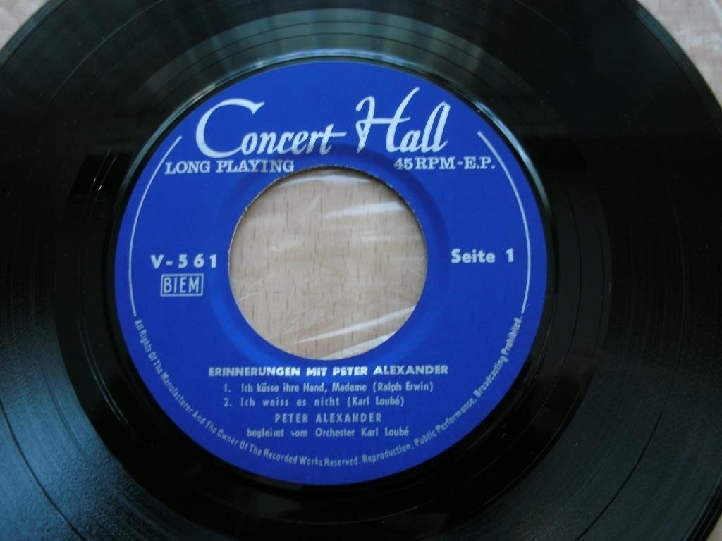 Schallplatten: Peter Alexander – Single 45 RPM – Gebraucht aus Grenchen von Kogi7 1