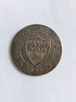 1819   1/2 Batzen (BATZ) 5. RAP. ,  Canton Vaud