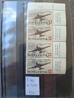 timbre poste aérienne F40 1er jour bande de 4 timbres