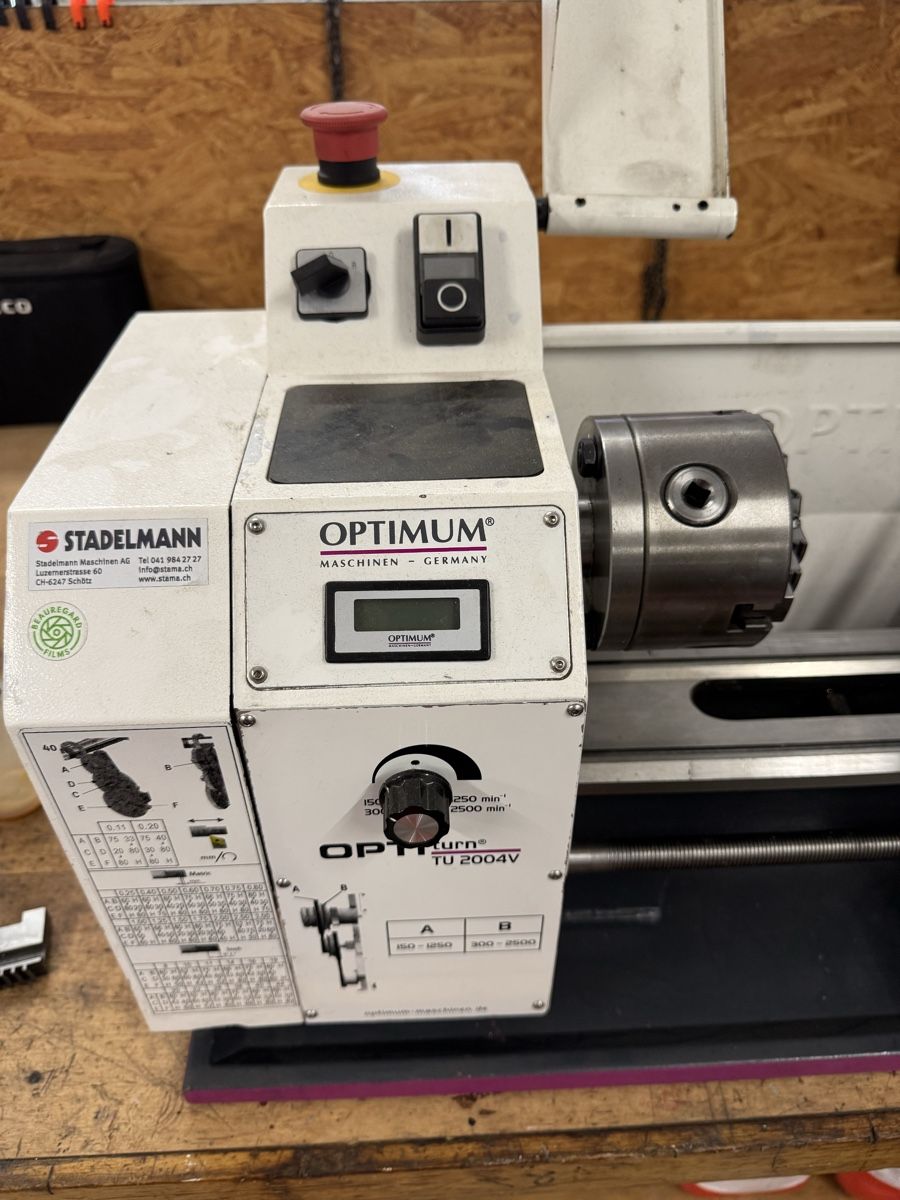 Toutes les machines: Optimum Drehbank  – D'occasion à Wegenstetten par mcfly321 1