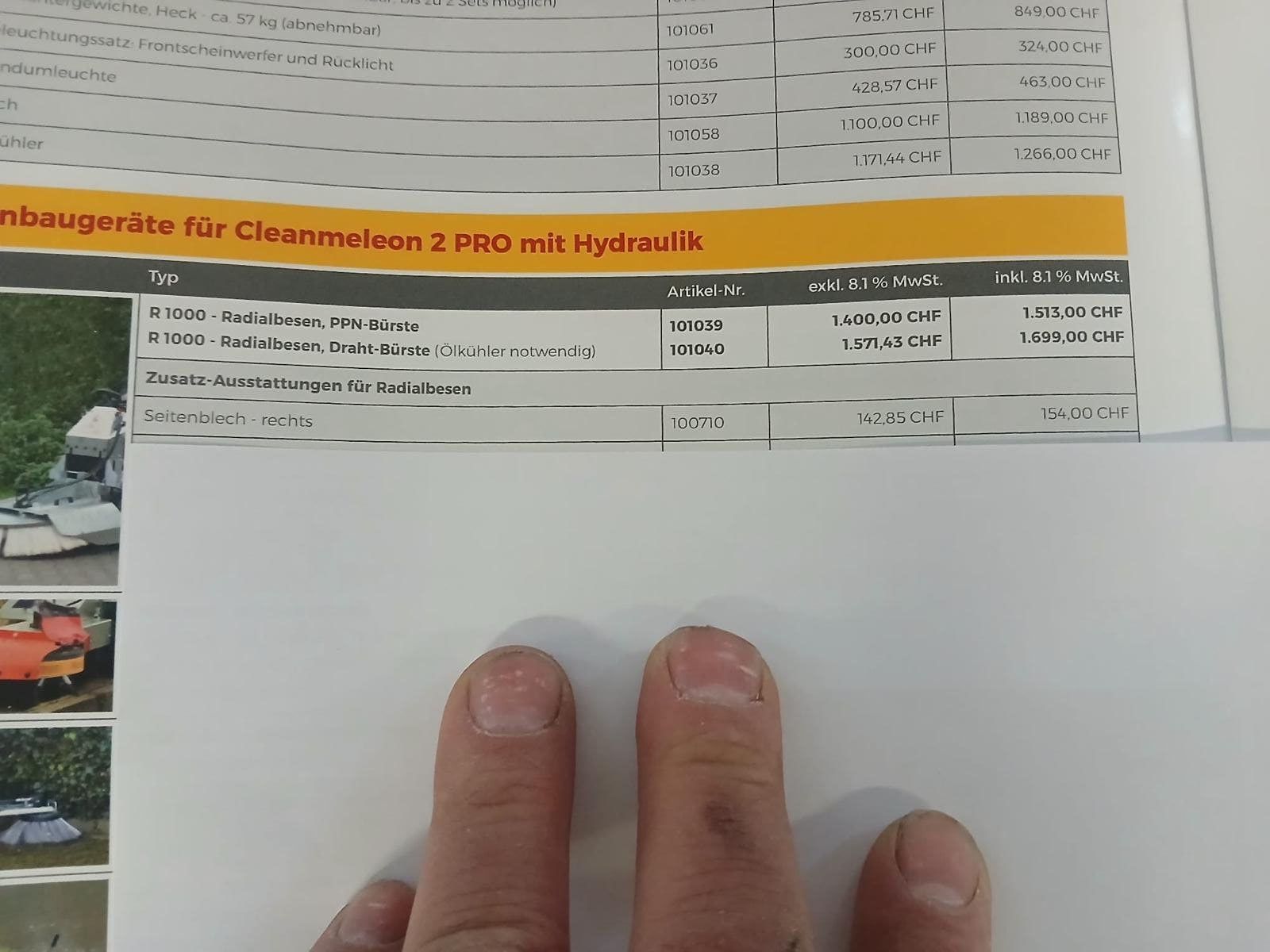 Altro in Apparecchi per la pulizia: Radialbesen – Nuovo (secondo la descrizione) da Hagenwil venduto da Wclaas 3
