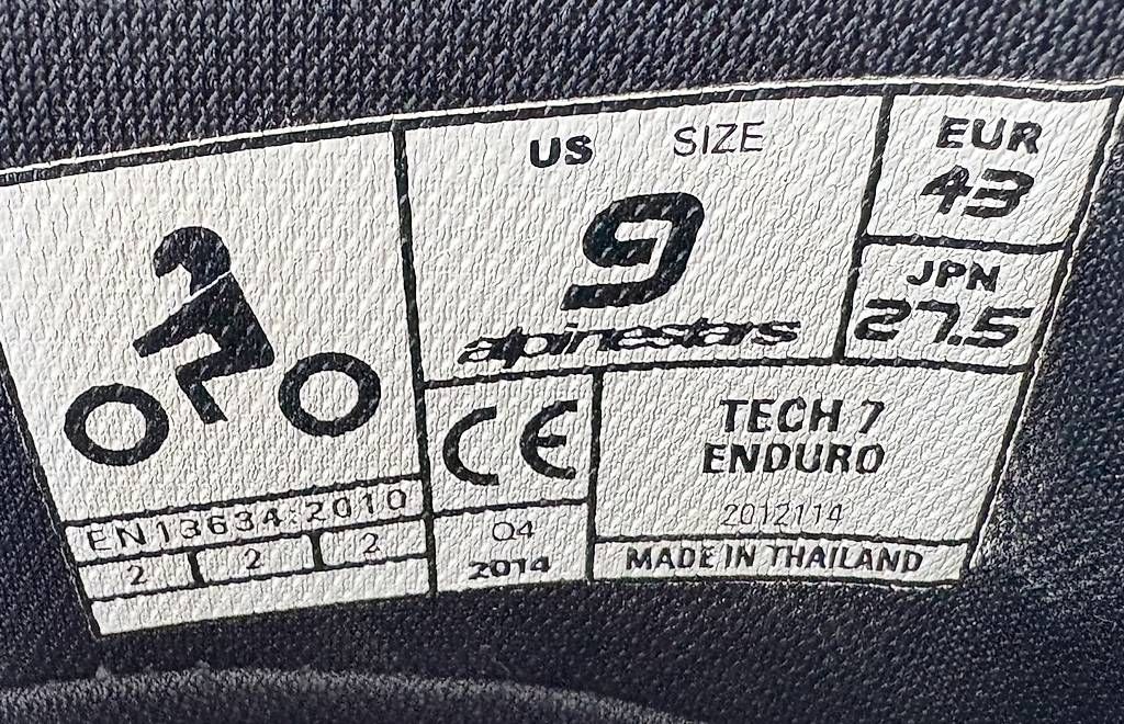 Alpinestars Herrenschuhe: Crossstiefel Alpinestars Tech 7 (Gr. 43) – Gebraucht aus Ostermundigen von sewink 4
