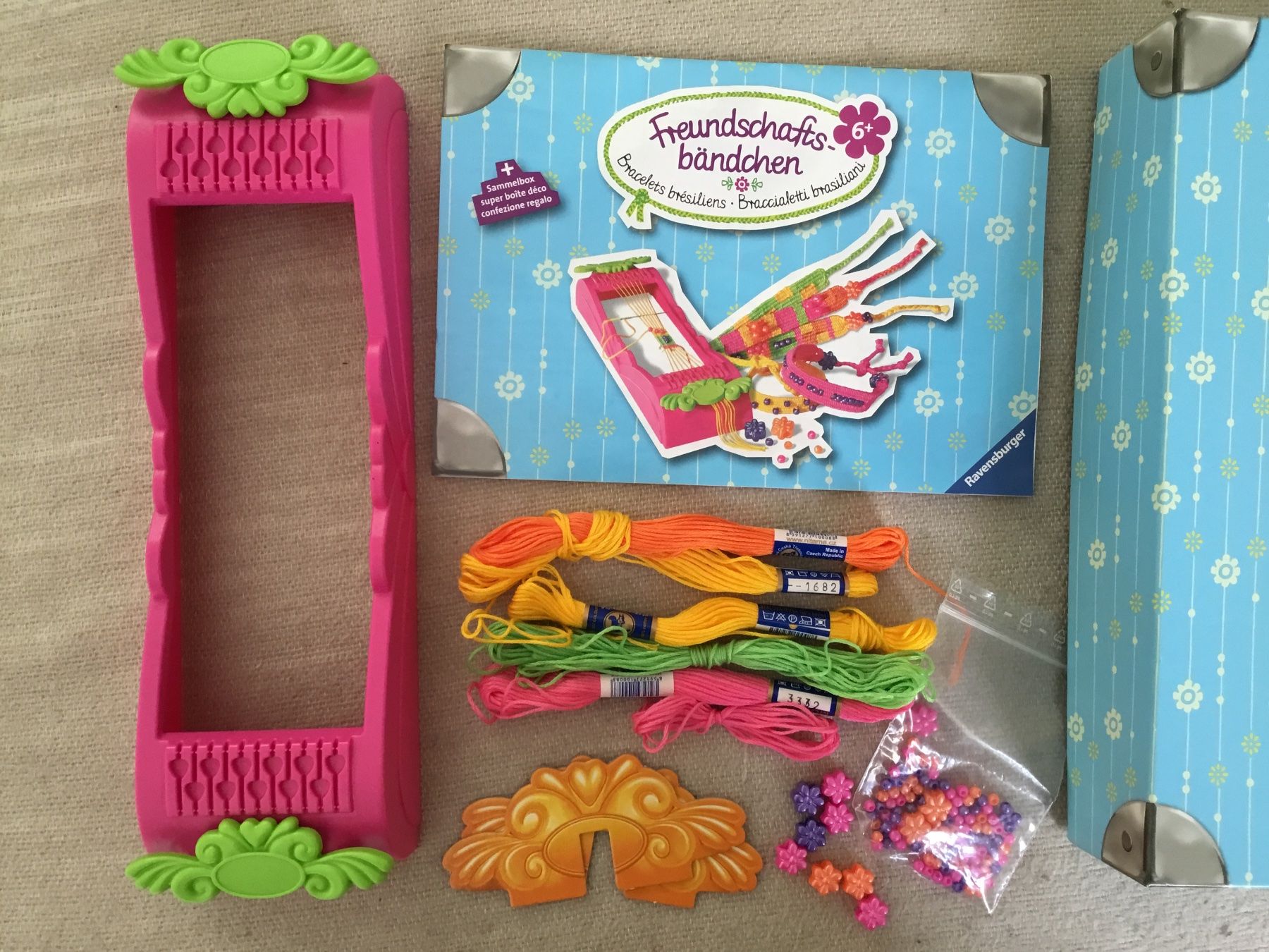 Kit bricolage: 2 Bastelset,Papierperlen selber machen,Freundschaftsbändchen – Usato da Diessenhofen venduto da quinto9 1