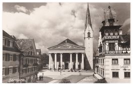 Postkarte Dornbirn 1949