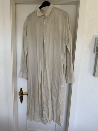 Blusenkleid, Leinen, Gr. L, Blusenkleid für den Sommer!