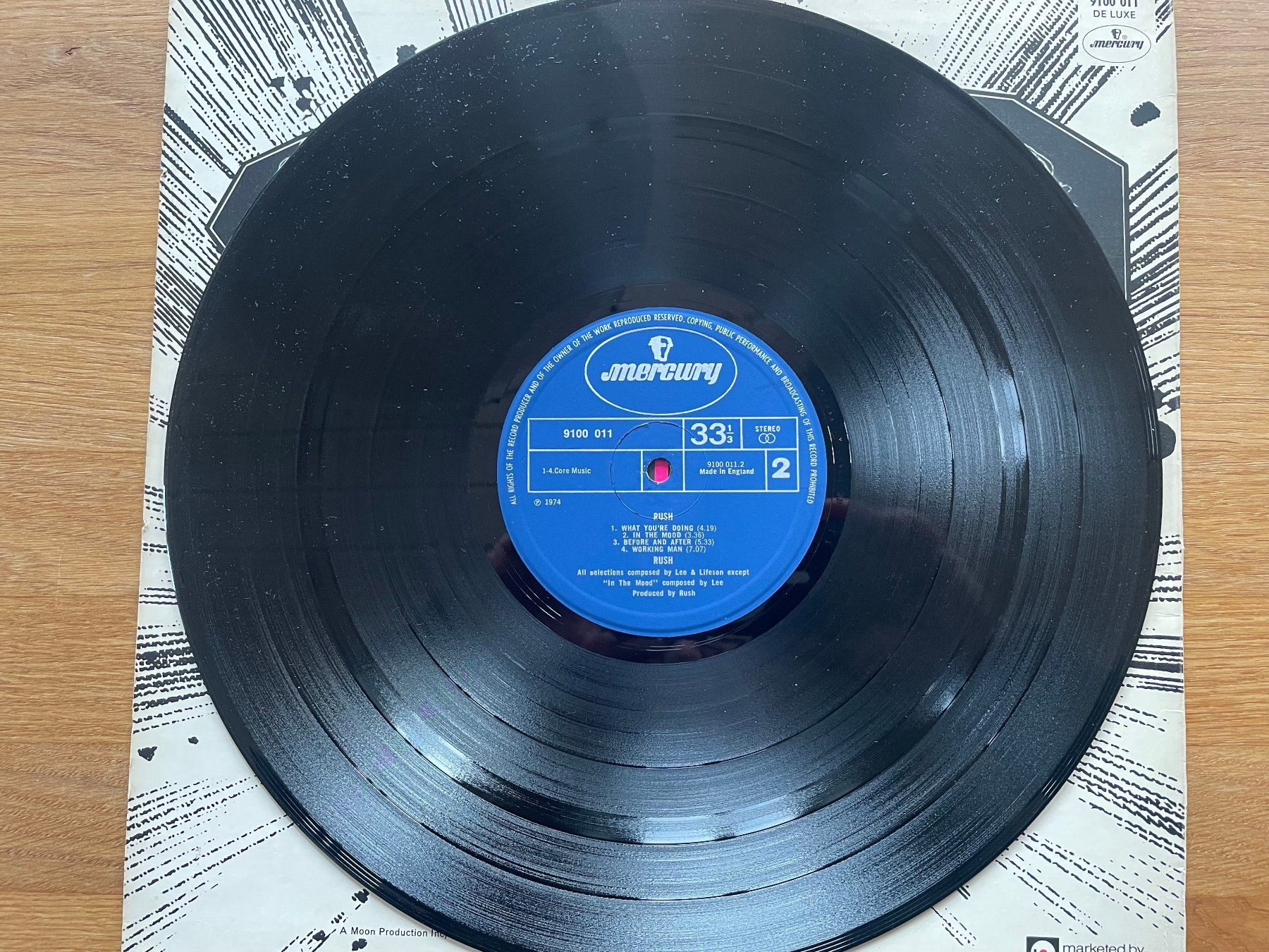 Schallplatten: Rush, Same, UK (Original) – Gebraucht aus Kleinlützel von Vinylspezi 2