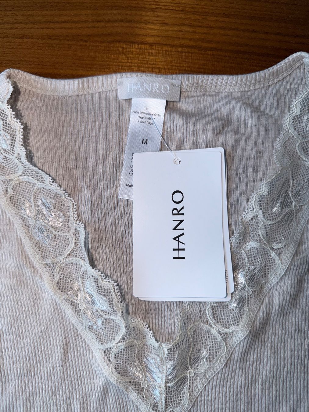 Hanro Altra biancheria intima: Unterhemd HANRO Wolle Seide M neu – Nuovo (secondo la descrizione) da Dornach venduto da samuti 1