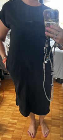 Muji Japan Kleid schwarz Gr. M-L (38) 
