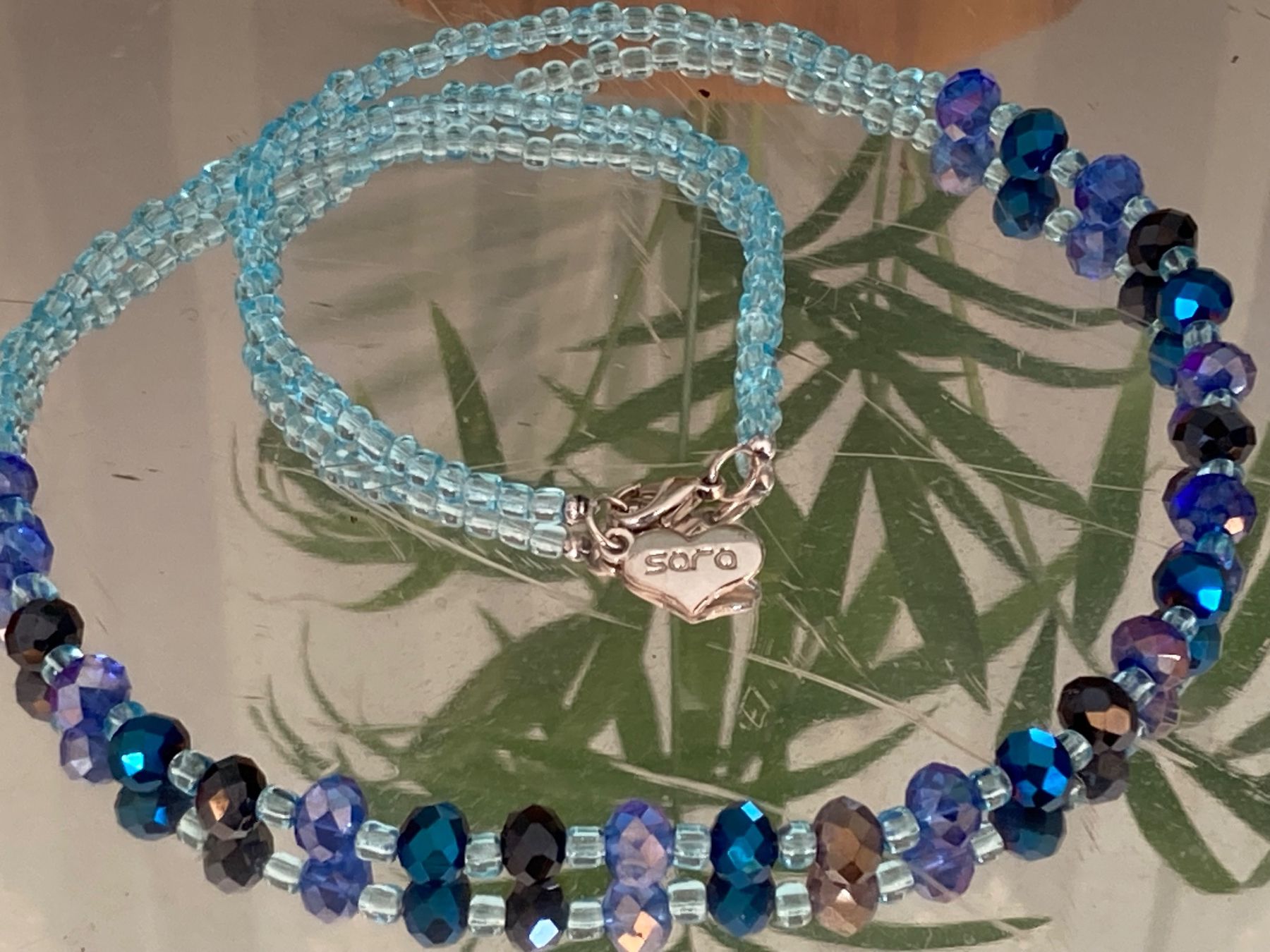 Catenine: Collier en perles Bohème vintage – Usato da Marly venduto da Antigona71