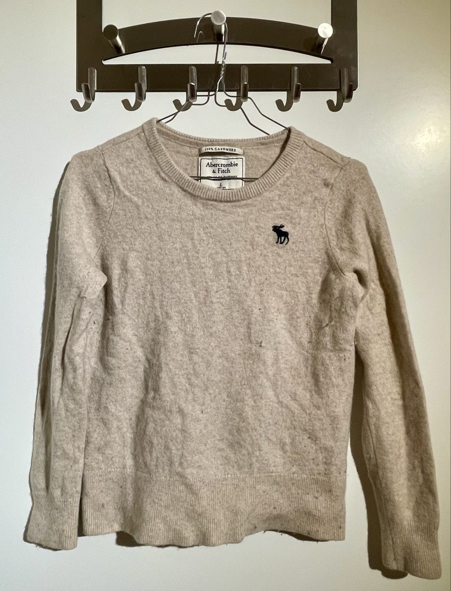 Abercrombie Pullover & Sweatshirts: Abercrombie & Fitch Strick-Pullover Sweater Langarm Damen L – Gebraucht aus Zürich von mar_9xc5