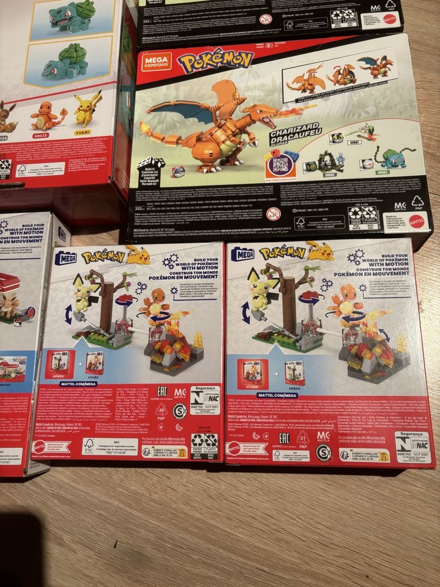 Mega Baukästen: Mega Construx Pokémon Figuren Set, Neu & OVP! – Neu und originalverpackt aus Trübbach von Mansur93 5