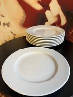 Essteller Porzellan, weiss, 30cm, neuwertig, Preis für 8 Stk