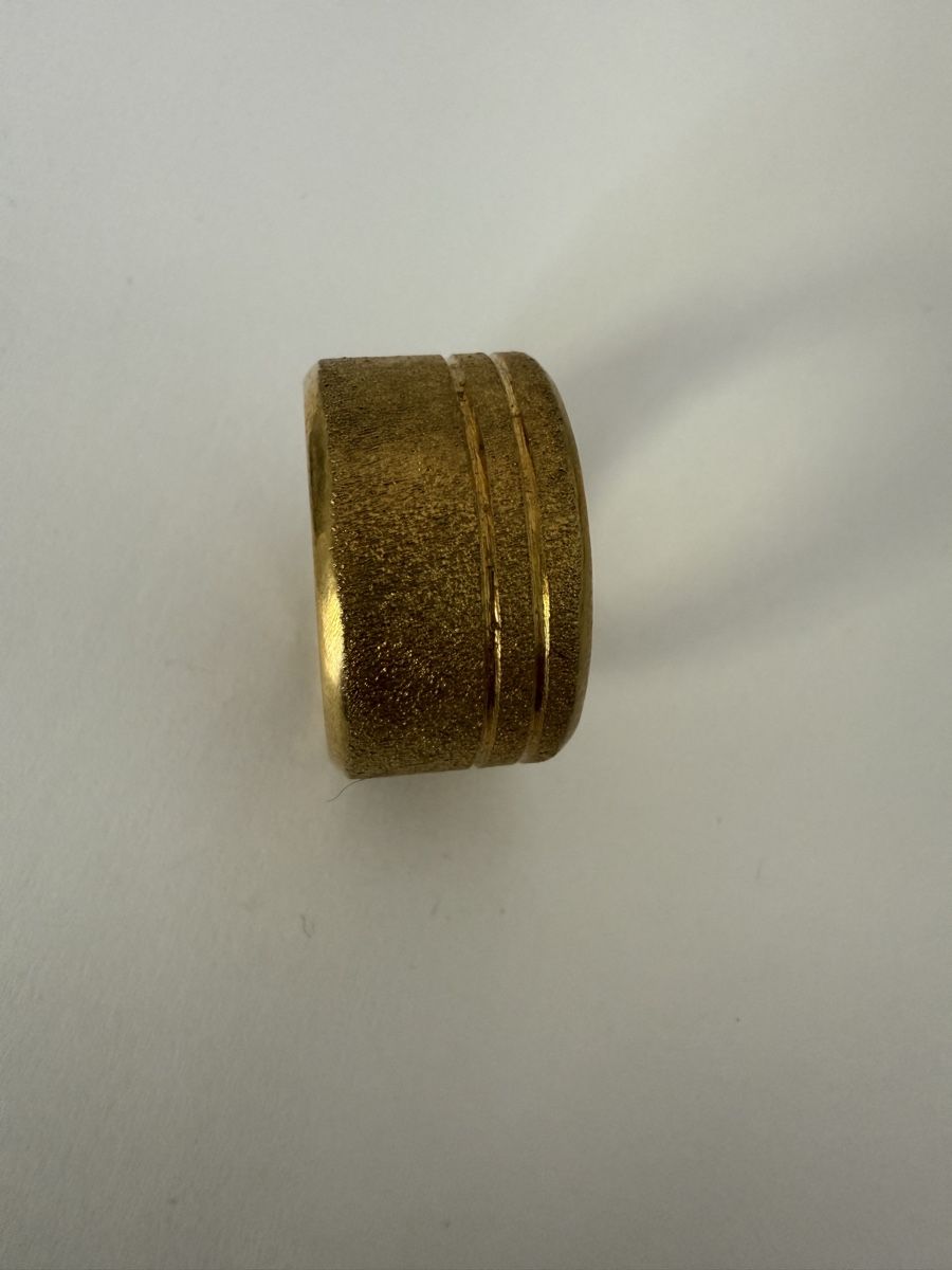 Bagues: Ring 800 Silber matt Vergoldet – Neuf (Voir description) à Thun par Jt_ON 3