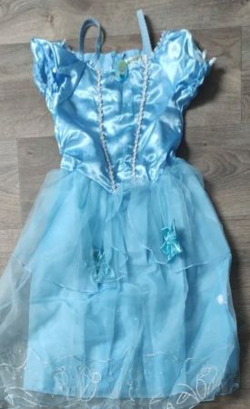 Aschenputtel Kleid Prinzessin Kostüm für Mädchen 4 J.