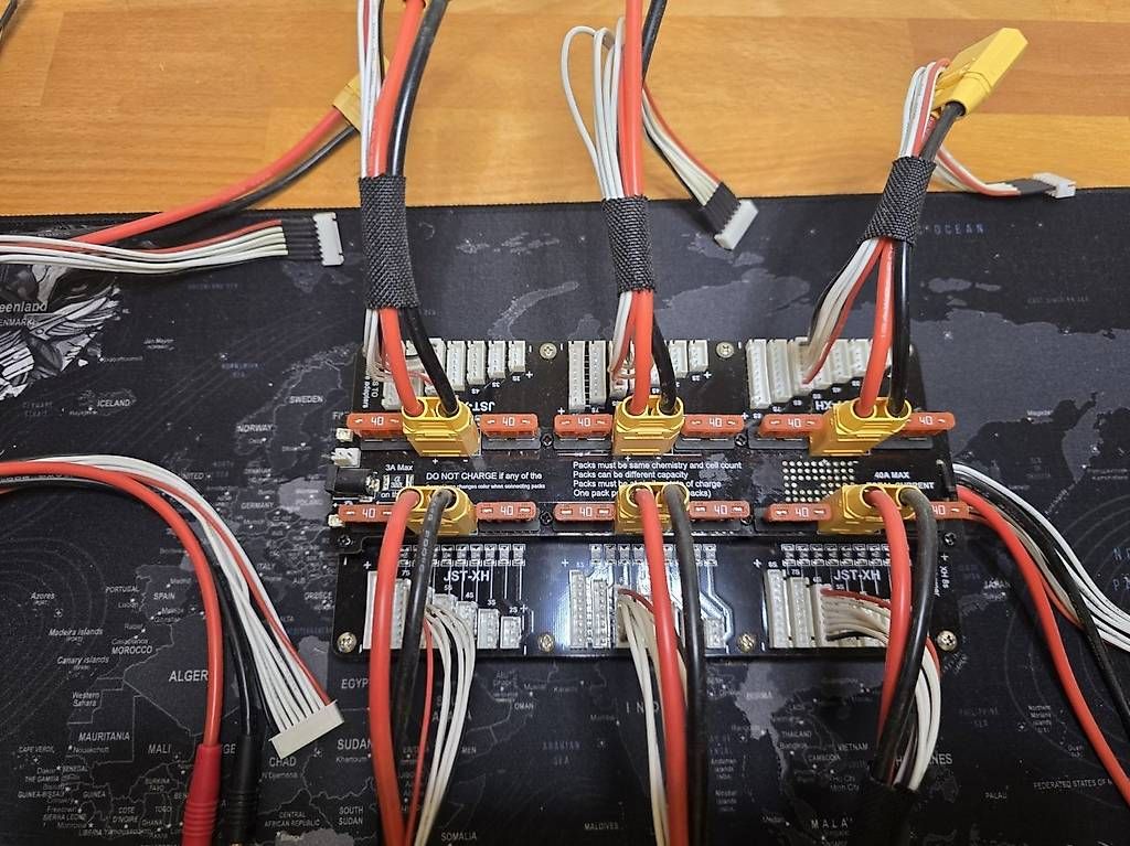 Modellismo RC: 2x Power ParaBoard 6x XT90 8S 40A – Usato da Dottikon venduto da atmik 3