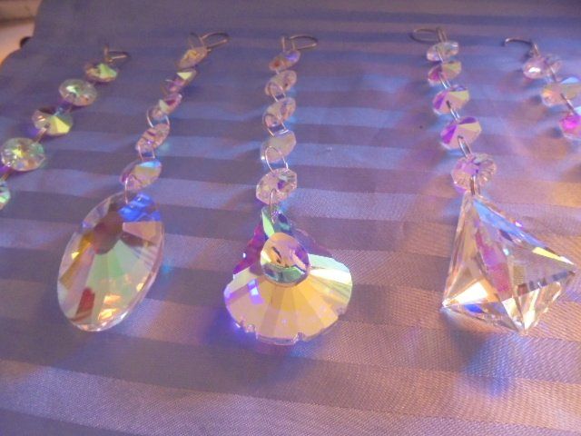 Tutte le decorazioni: 7 x Suncatcher Prisma Glaskristalle – Nuovo (secondo la descrizione) da Hinwil venduto da Glasperlen 5