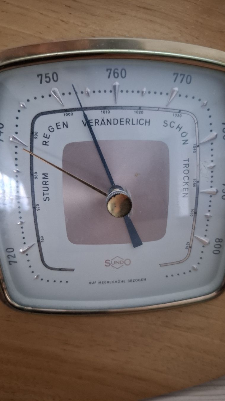 Altri elettrodomestici e apparecchi d’epoca: Vintage Barometer – Usato da Buochs venduto da regenbogen7365 1