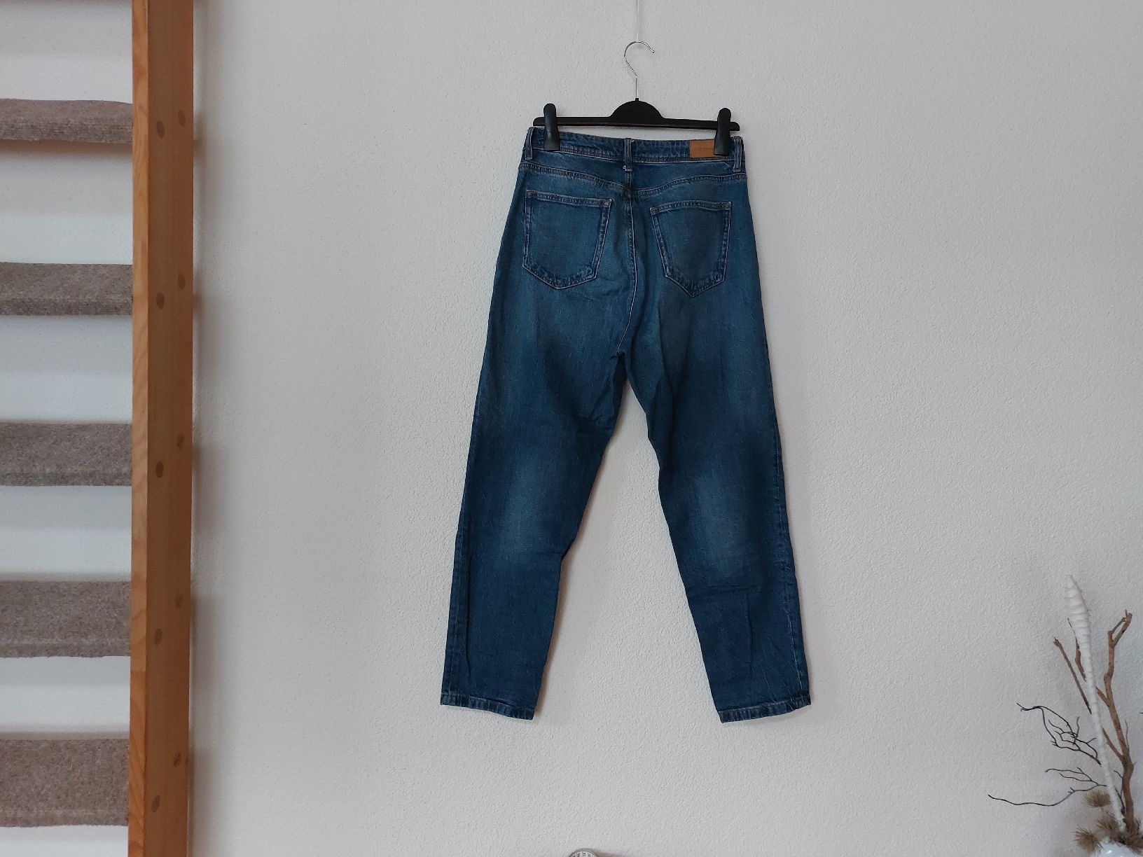 Jeans: High-Waist-Mom-Jeans, Damen  – Gebraucht aus Effingen von roe_7mb7 1