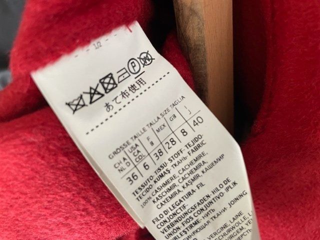 Max Mara Cappotti: MANTEAU ROUGE MAX MARA 100% CASHMERE – Usato da Bernex venduto da eunicefitz 6