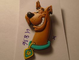 1 Scooby-Doo Plastik Pin Hanna-Barbera 1998 (U836)