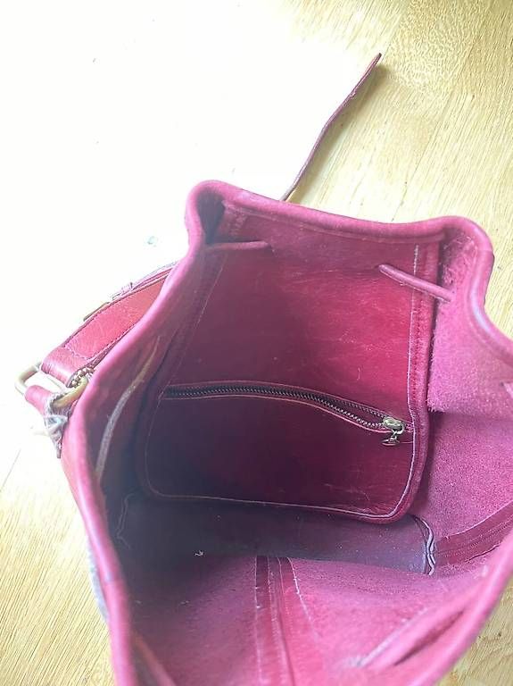 Coach Sacs: rote vintage Lederhandtasche von Coach – D'occasion à Zürich par nanniba 2