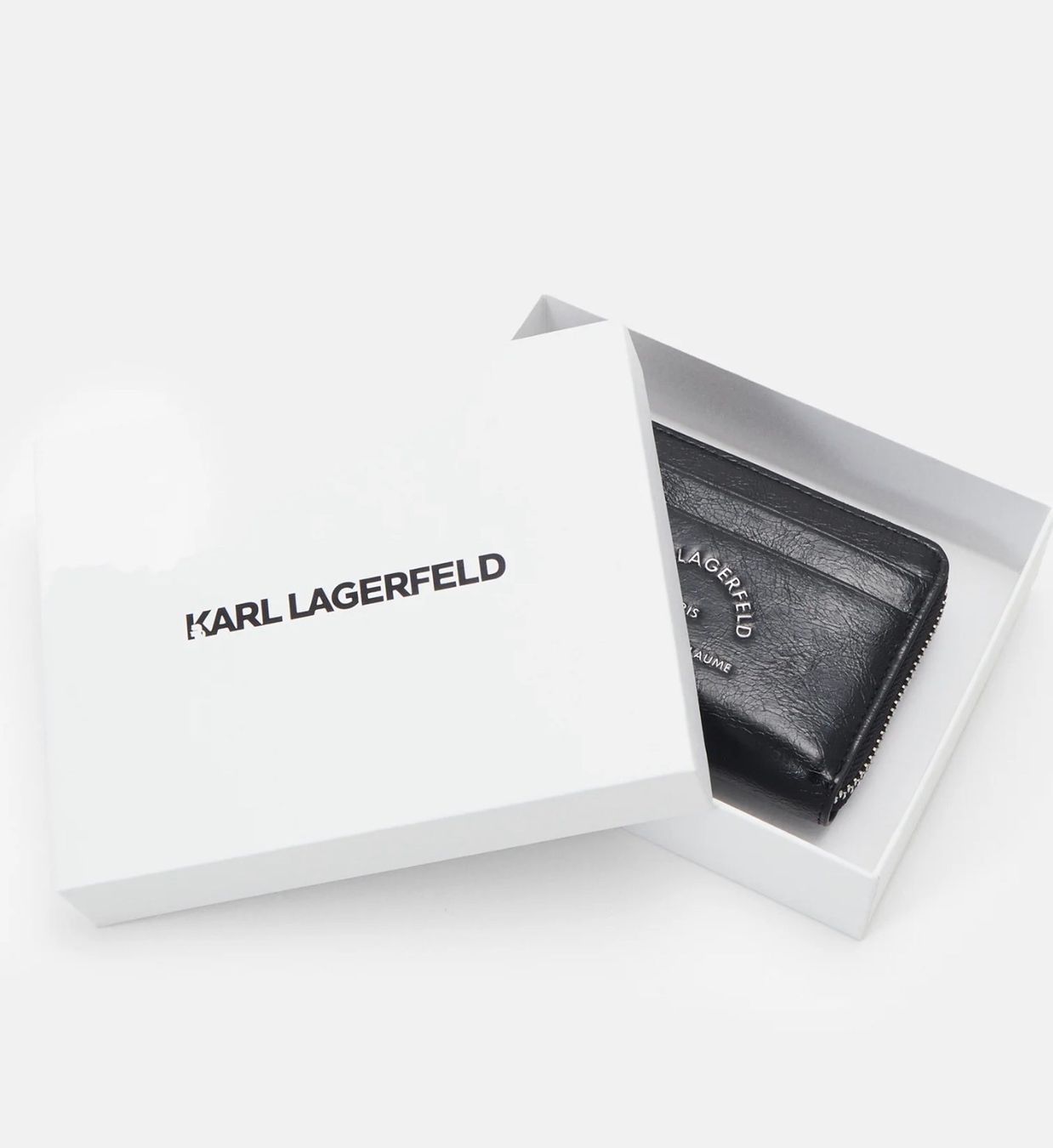 Karl Lagerfeld Portafogli: KARL LAGERFELD ZIP - Geldbörse - black – Nuovo e nell'imballaggio originale da Oberaach venduto da Dandy2021 3