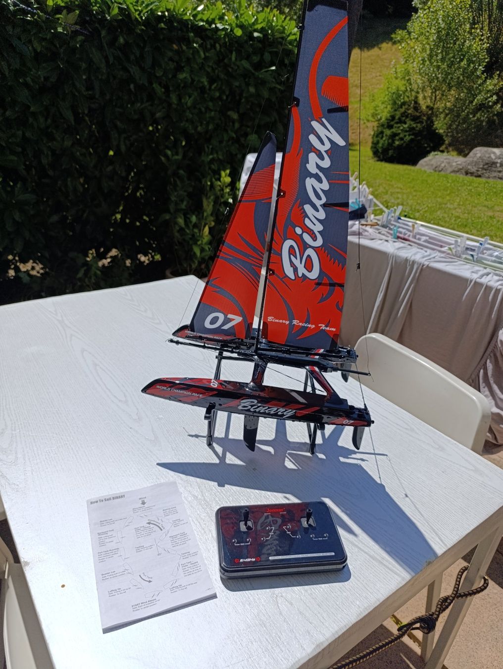RC Kits de montage: Catamaran à voile télécommandé Joysway Binary V2 – Neuf (Voir description) à Prangins par Timband 9