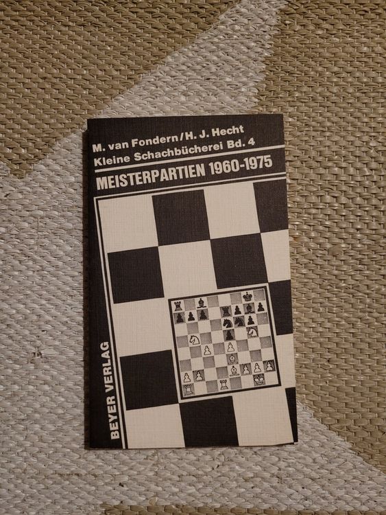 Meisterpartien 19601975 Schach Kaufen auf Ricardo