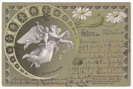 Gruss aus ...  Guten Morgen  1901
