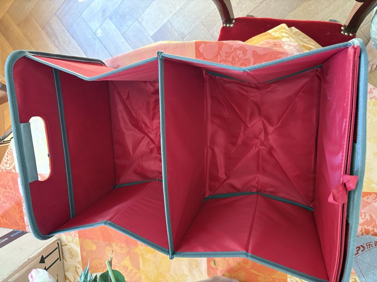 Borse: Faltbare Aufbewahrungsbox mit Blumenmuster neu – Nuovo (secondo la descrizione) da Luzern venduto da Valie 1