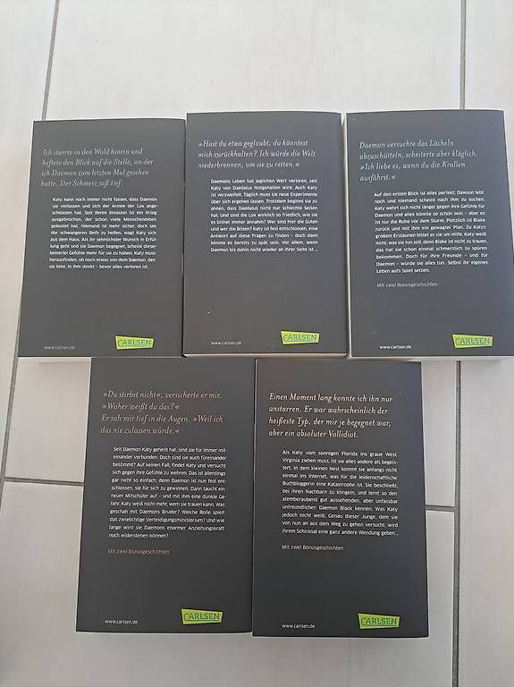 Libri: Obsidian 1-5 im Schuber – Usato da Waltenschwil venduto da k-r-tuning 1