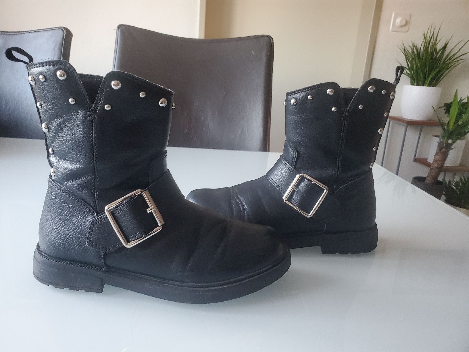 Geox Chaussures garçon: Geox Mädchen Stiefel, Gr. 35 – D'occasion à Frauenfeld par BeneFull 3