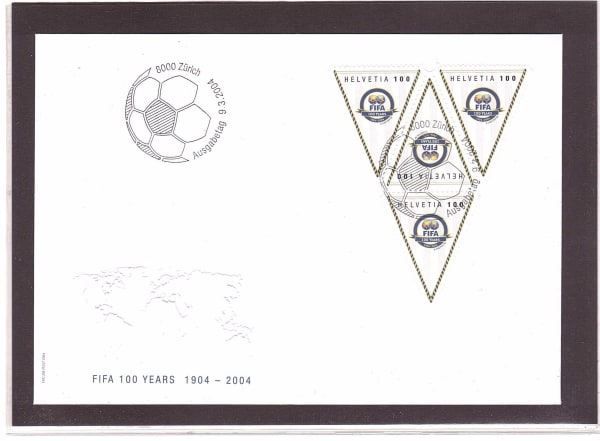 Tutti i francobolli: 2004 FDC FIFA aus ABO – Nuovo e nell'imballaggio originale da Rheinau venduto da loxis