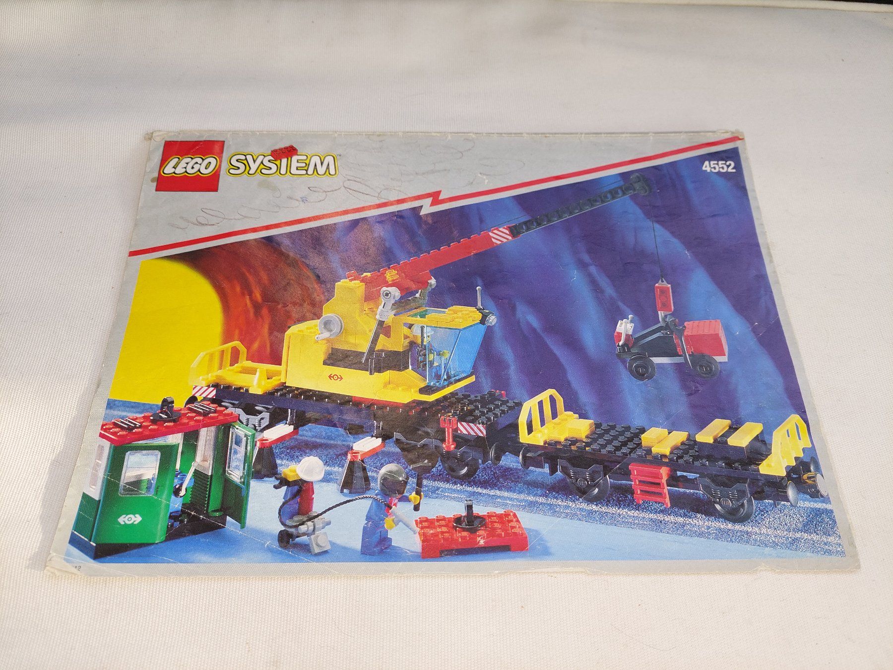 Lego Kit di costruzioni: LEGO 4552 Cargo Crane nur Bauanleitung – Usato da Altenrhein venduto da schalumpfi