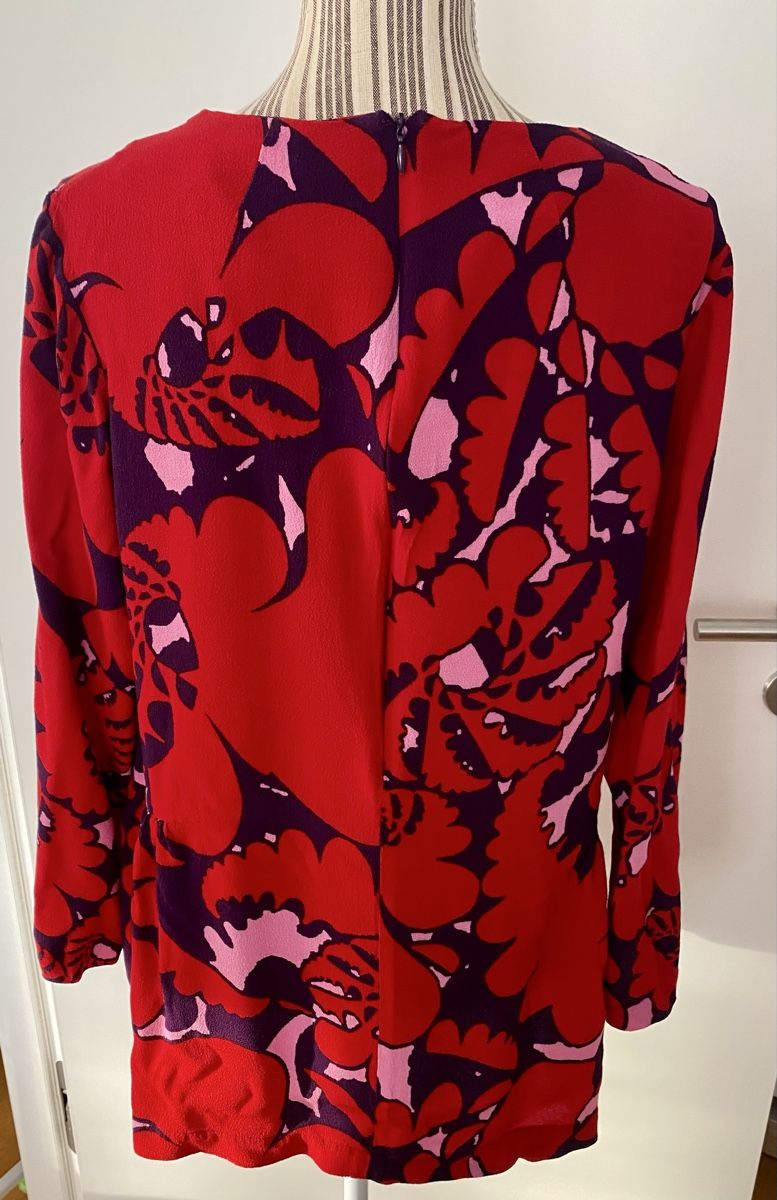 Marimekko Tuniche: Marimekko Siggur blouse taille 42 viscose – Usato da Lausanne venduto da Vracorama 1