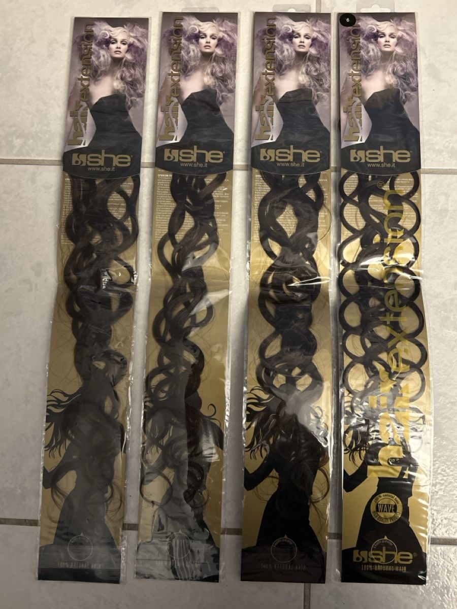 Perücken: Keratin Bonding Haar Extensions - WAVY – Neu und originalverpackt aus Lostorf von Venice16