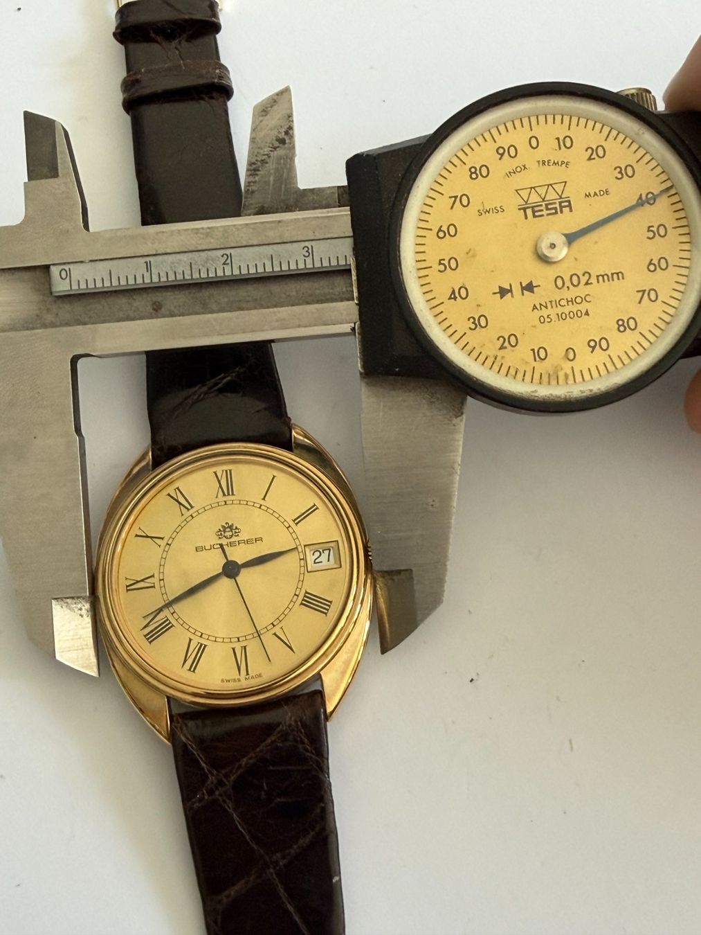 Bucherer Orologi: Bucherer Herrenuhr NOS – Nuovo (secondo la descrizione) da Worblaufen venduto da chronyves 2
