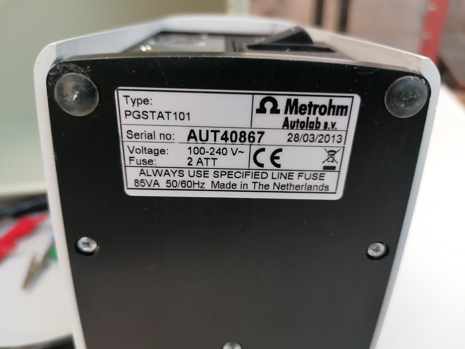 Misurare: METHROHM PGSTAT 101 Autolab chemische Analyse MY-051 – Usato da Diessenhofen venduto da Osio 2