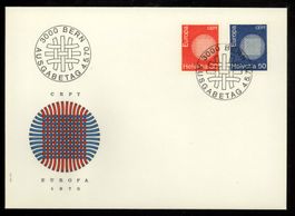 1970, FDC, Europa (Nr. 481–482)