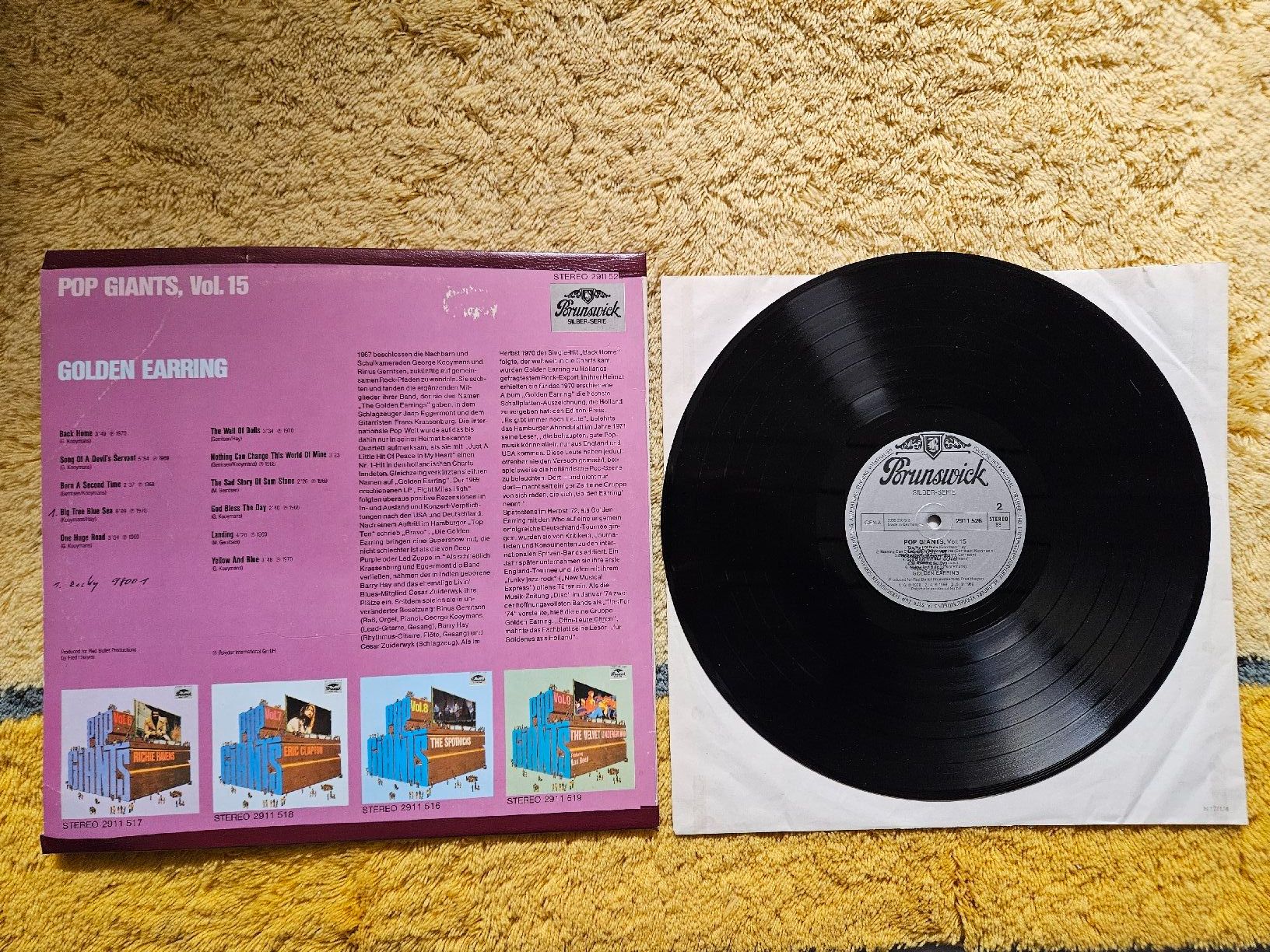 Dischi in vinile: Golden Earring Schallplatte Lp - Pop Giants – Nuovo (secondo la descrizione) da Lyss venduto da Alexine 1