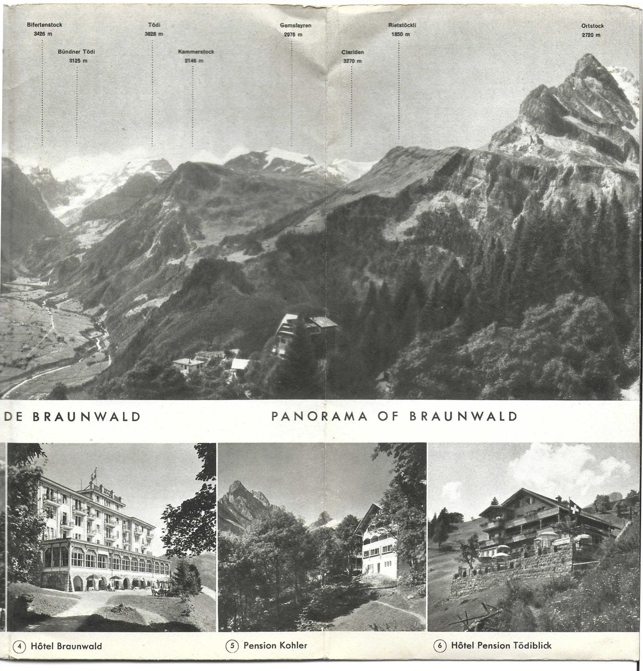 Documenti: Braunwald, altes Werbeprospekt, – Nuovo (secondo la descrizione) da Wildhaus venduto da Brunphil 4