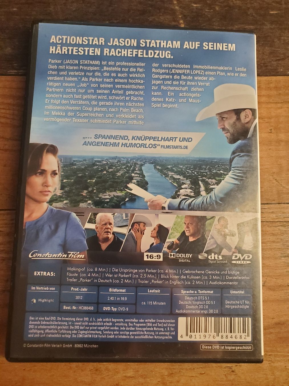 Tutti i DVDs: PARKER DVD – Usato da Weinfelden venduto da RobsFortune 2