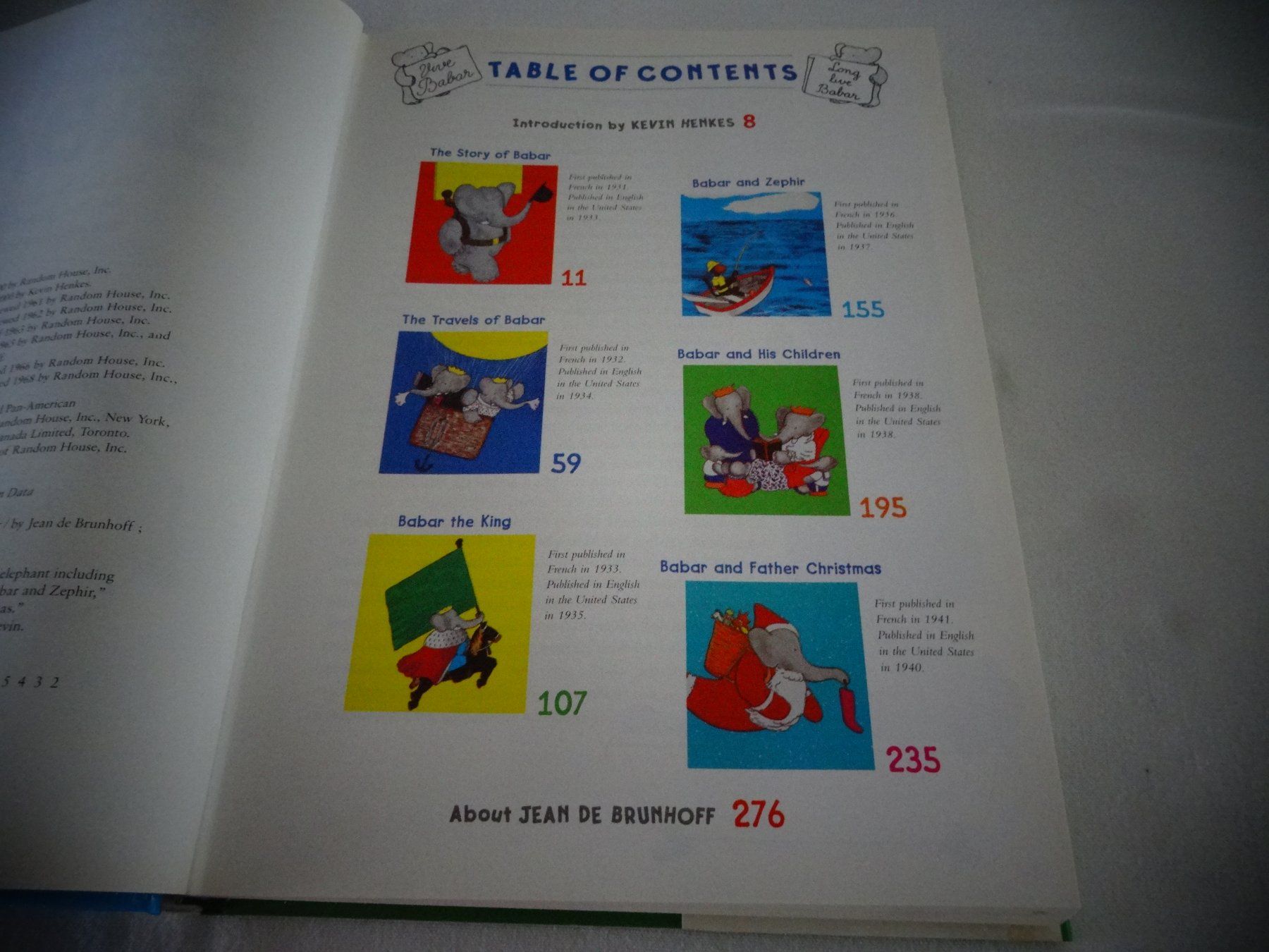 Libri: Babar Bonjour Brunhoff – Usato da Neerach venduto da jenny062 4