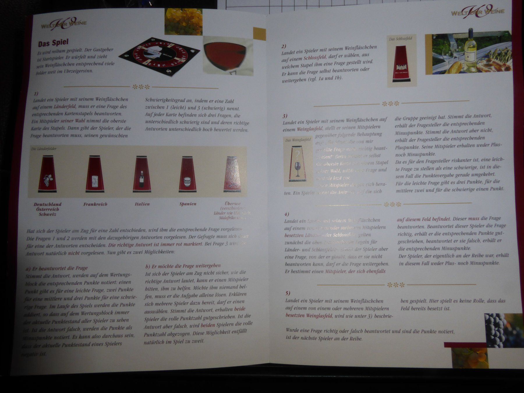 Spiele: Brettspiel Das Grosse Weinspiel – Gebraucht aus Gossau SG von tenerife11 8