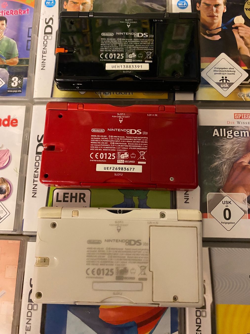 Nintendo Spiele: 3x Nintendo DS Lite inkl 24 Games – Gebraucht aus St.Gallen von MedienJoe 5