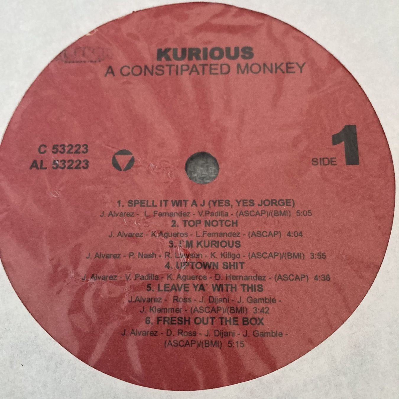 Dischi in vinile: Kurious – A Constipated Monkey – Usato da Uznach venduto da sveezy 3
