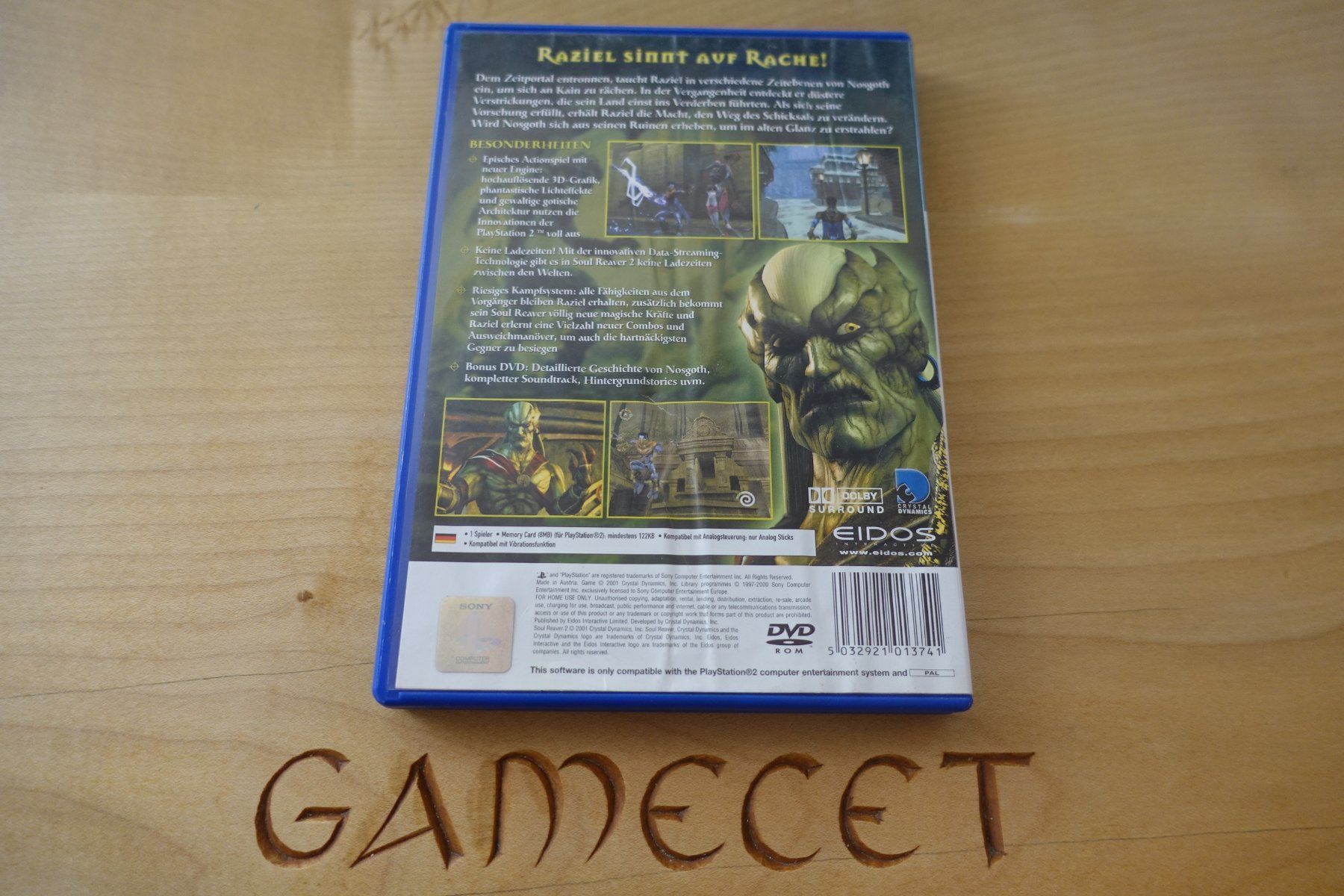 Sony Giochi: Soul Reaver 2 – Usato da Steinach venduto da Gamecet 3